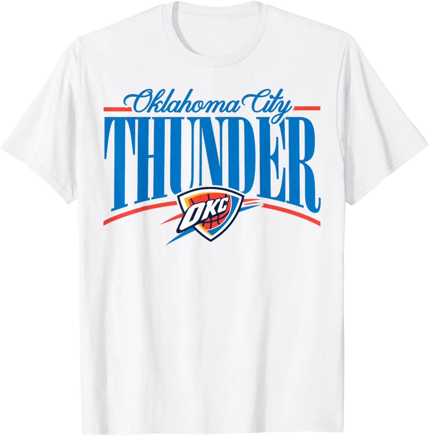 NBA - Oklahoma City Thunder Logo Arch T-Shirt