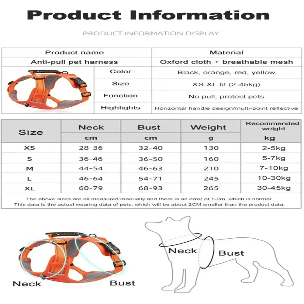 No Pull Dog Harness – Comfortable Control for Your Dog