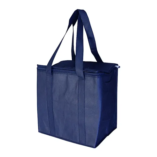 Non Woven Cooler Bag With Zipped Lid