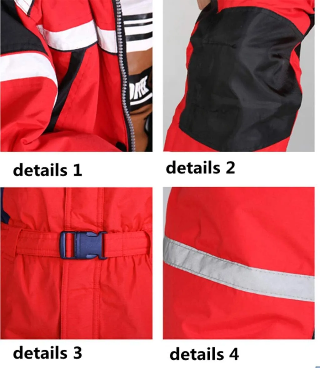 One-Piece Snowsuit Windproof Taslon Reflective for Adults/Men/Women