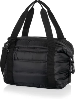 ONIVA All-Day Quilted Washable Insulated Cooler Bag, Soft Cooler Bag, Picnic Cooler, (Obsidian Black)