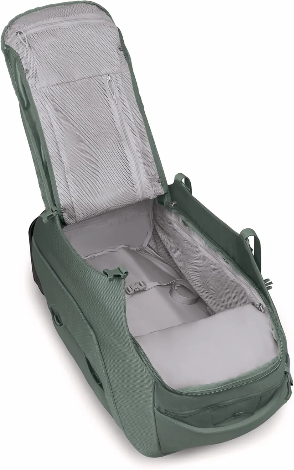 Osprey Sojourn 25"/60L Wheeled Travel Backpack with Harness, Koseret Green