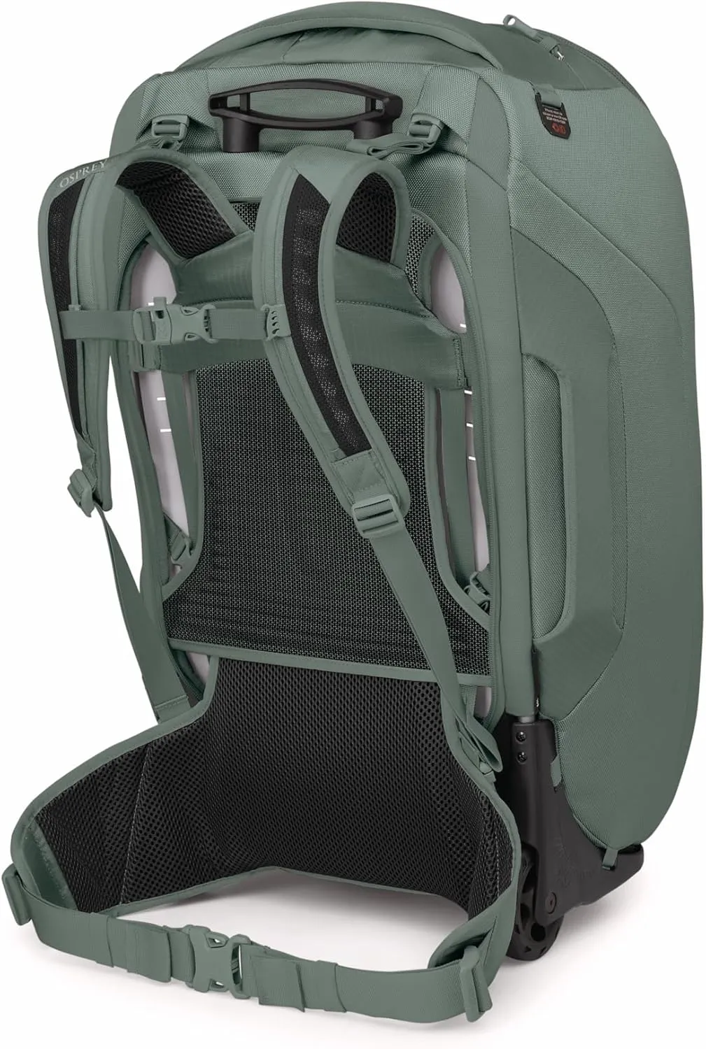 Osprey Sojourn 25"/60L Wheeled Travel Backpack with Harness, Koseret Green