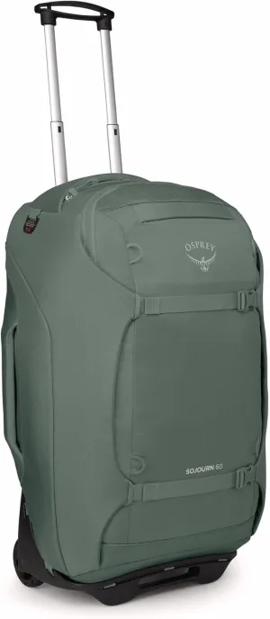 Osprey Sojourn 25"/60L Wheeled Travel Backpack with Harness, Koseret Green