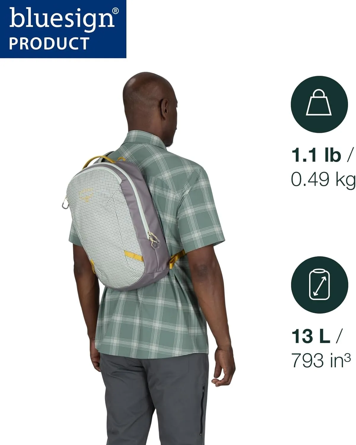 Osprey Transporter Crossbody Shoulder Sling, Frosty Mint Green