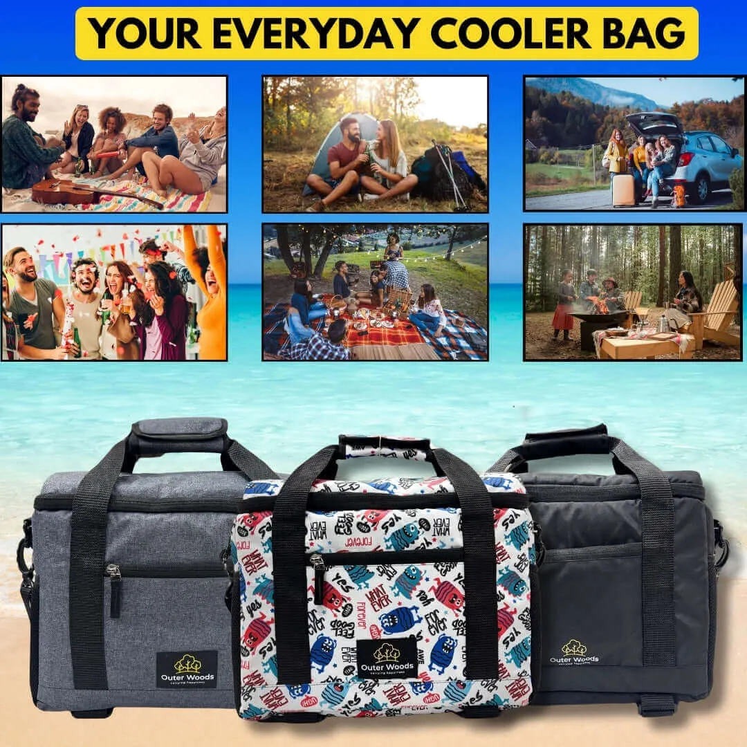 Outer Woods Insulated 12 Can Cooler Bag