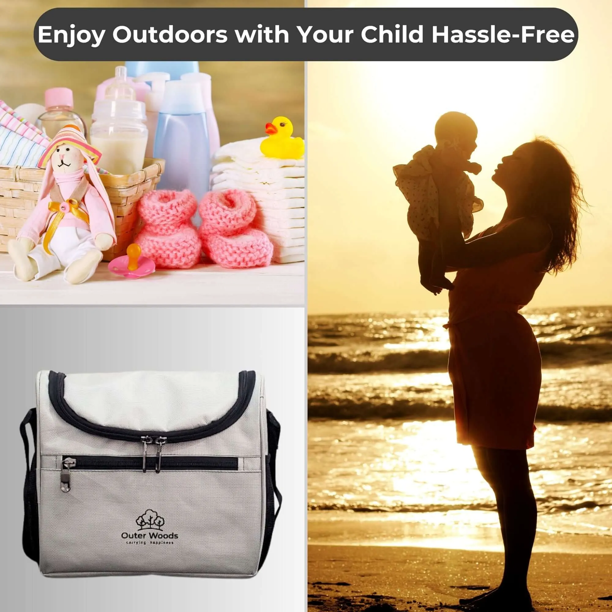 Outer Woods Insulated Breast Milk Cooler Bag