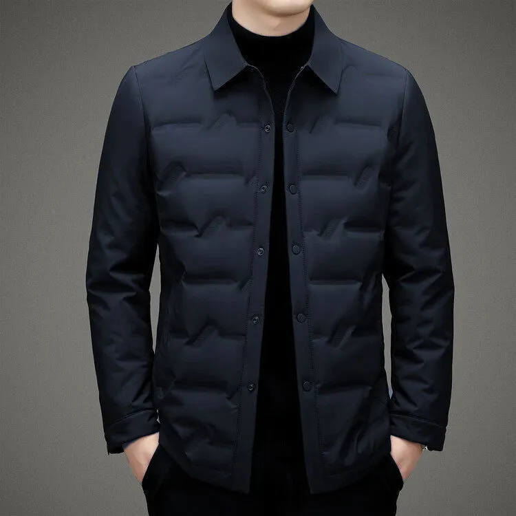 Padded Shirt Jacket | Insulated Polyester | Lightweight and Sleek