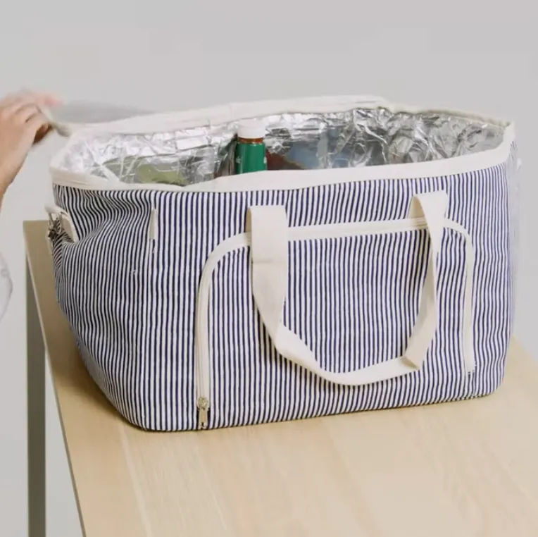 Personalized Large Striped Cooler
