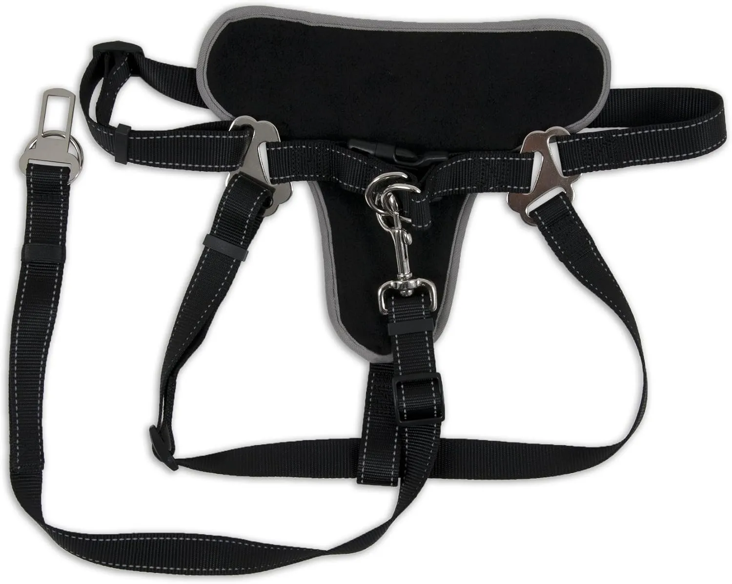 Petmate 11476 The Ultimate Travel Harness for Pets, Small, Black