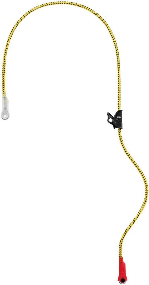 PETZL - MICROFLIP, Reinforced Adjustable Positioning Lanyard for Tree Care, 5.5 m