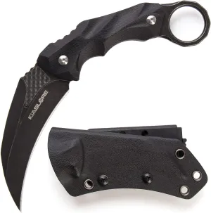 Phantom Claw Outdoor Survival Tactical karambit Knife kni145 blade with sheath