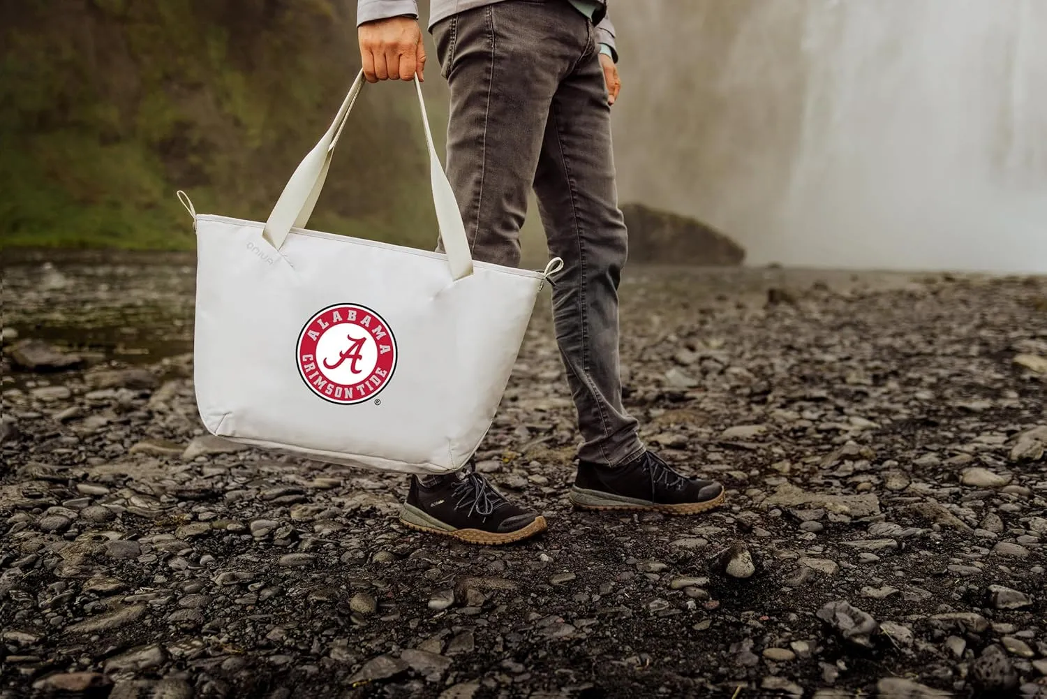 PICNIC TIME NCAA Unisex-Adult NCAA Tarana Lunch Bag with Utensil Set, Recycled Material, Lunch Box, Cooler Bag