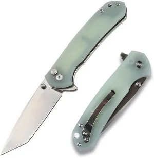 Pocket Knife for Men,Edc Pocket Knife, D2 Steel Blade Lock Portable Knives with Clip,Indoor & Outdoor Gear for Men Women