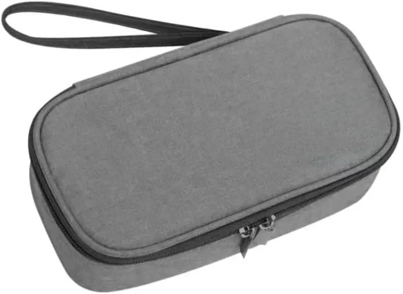 Portable Insulin Cooler Travel Case, Insulated Diabetic Bag Medication Cooler Bag for Insulin Pens and Blood Glucose Monitor Supplies