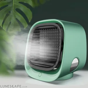 Portable USB Air Cooler Fan Mini Desktop Air Conditioner