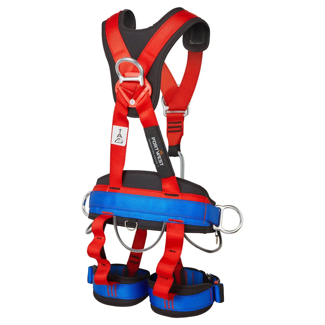 Portwest FP19 4 Point Comfort Plus Harness Red