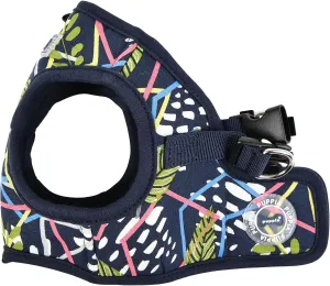 Puppia Botanical Harness B - Navy - M