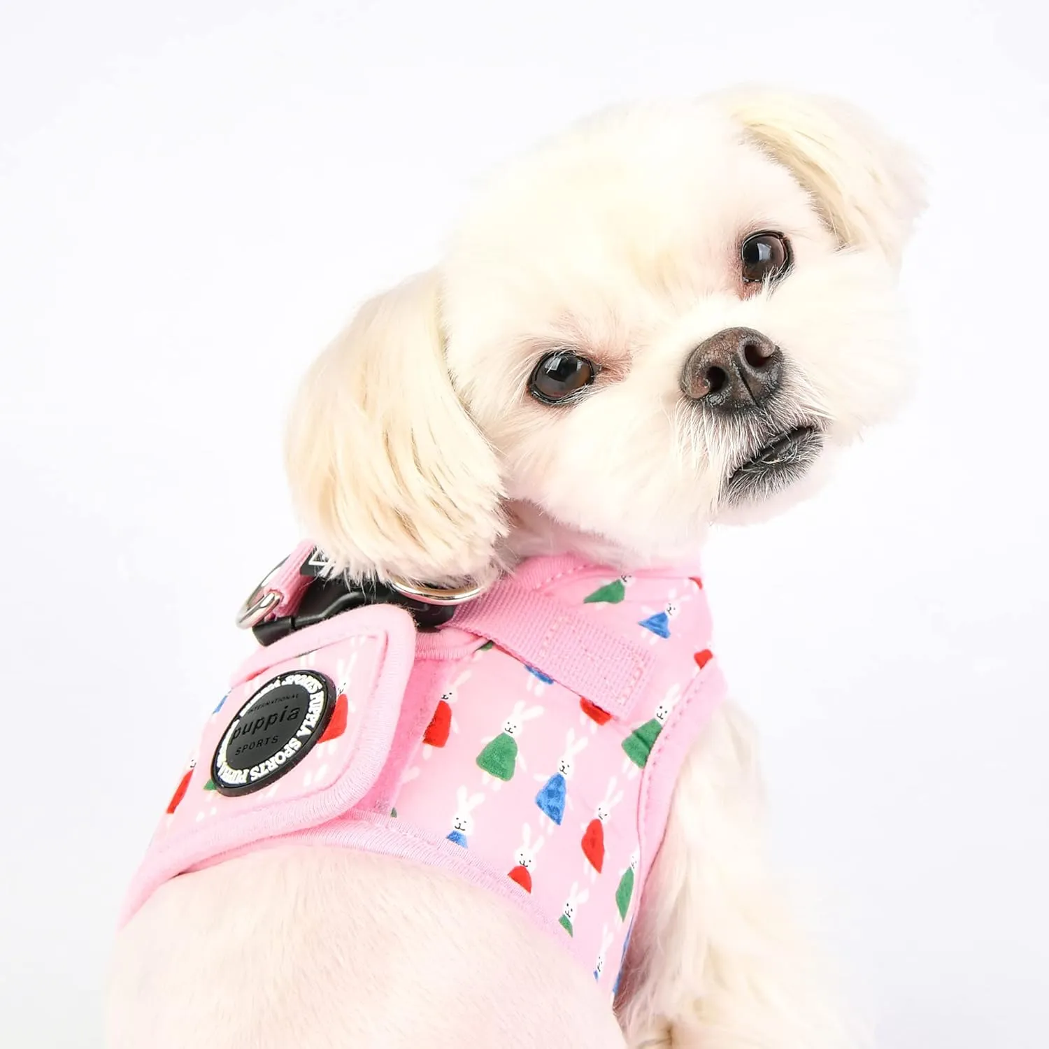 Puppia Mollie Harness B - Pink - S