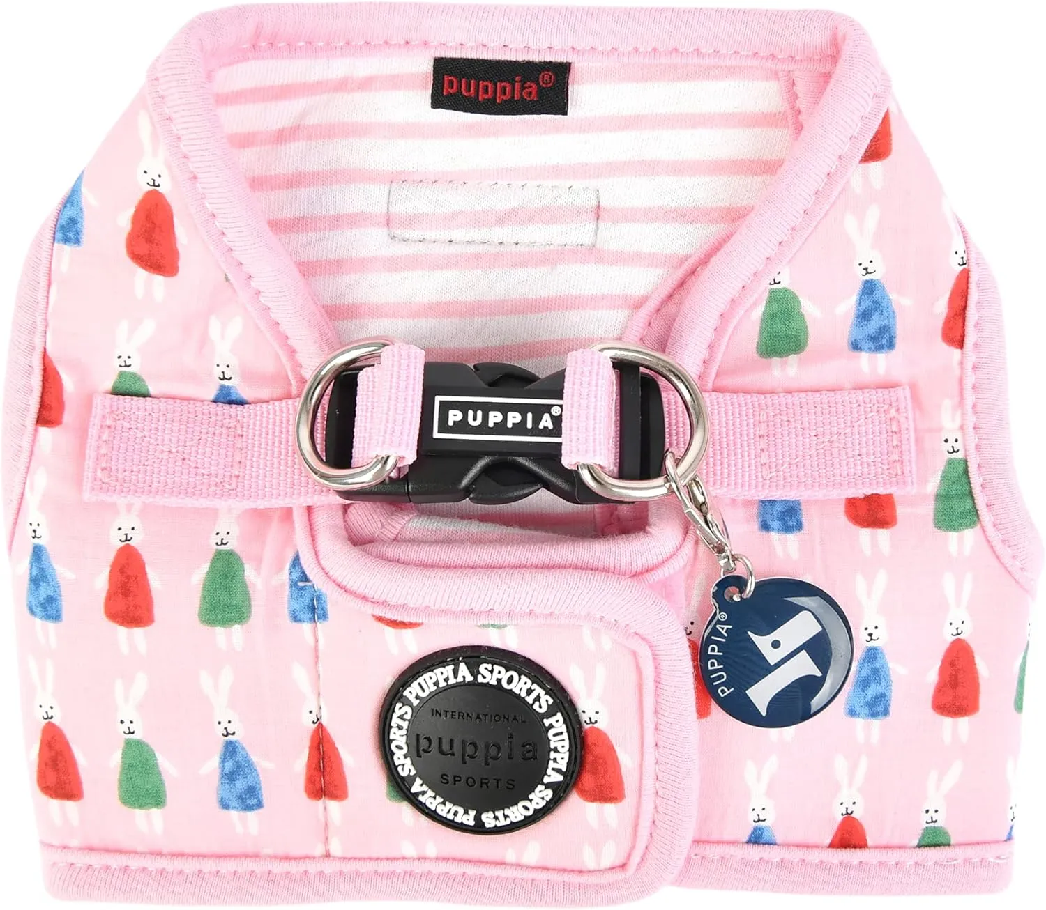 Puppia Mollie Harness B - Pink - S