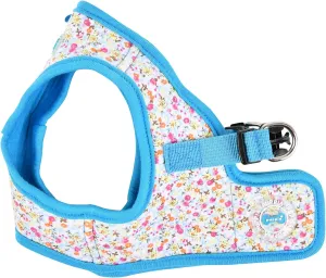 Puppia Wildflower Harness B - Sky Blue - XL