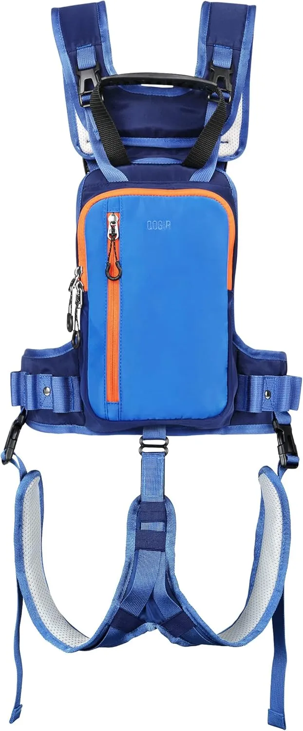 QOGIR Ski Harness for Kids: Teach Your Child The Speed Control of Skiing with Mini Backpack and Adjustable Seat Harness