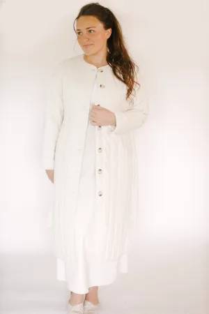 Quilted Long Coat