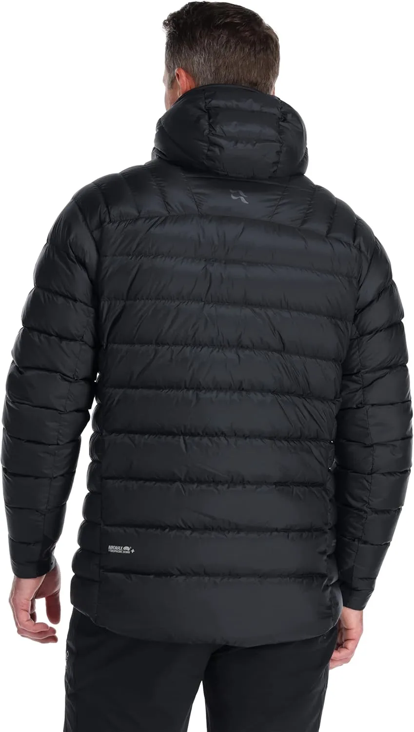 Rab Men's Electron Pro 800-Fill Down Hooded Jacket for Climbing and Mountaineering