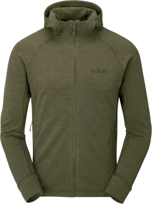 Rab Men's Nexus Hoody - Full-Zip Lightweight Fleece Jacket for Hiking & Climbing