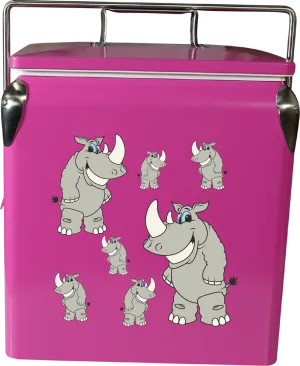 Racy Rhino Cooler Box