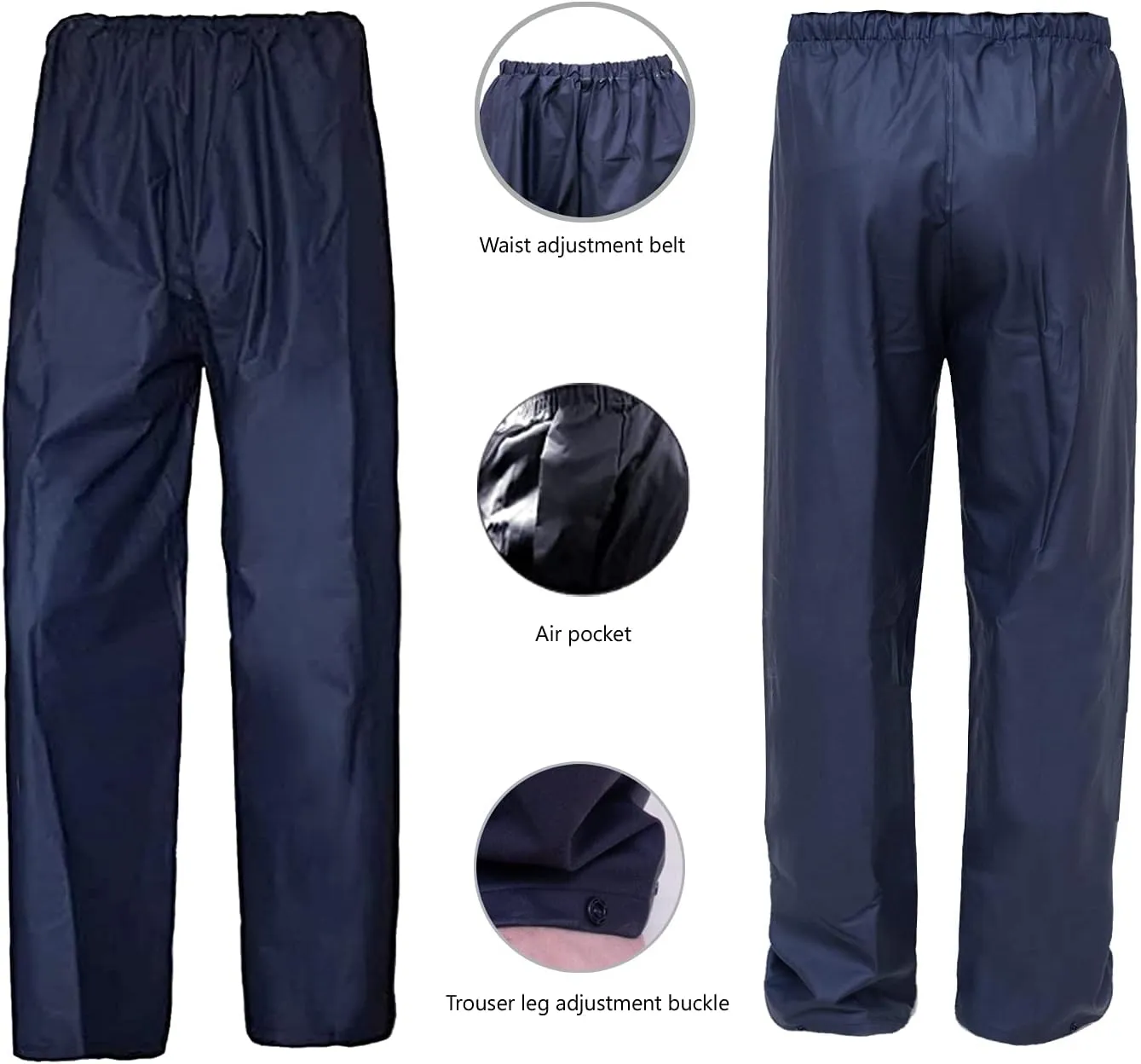 Rain Suits for Men Women Waterproof Work Lightweight Rainwear Rain Coat Rain Gear