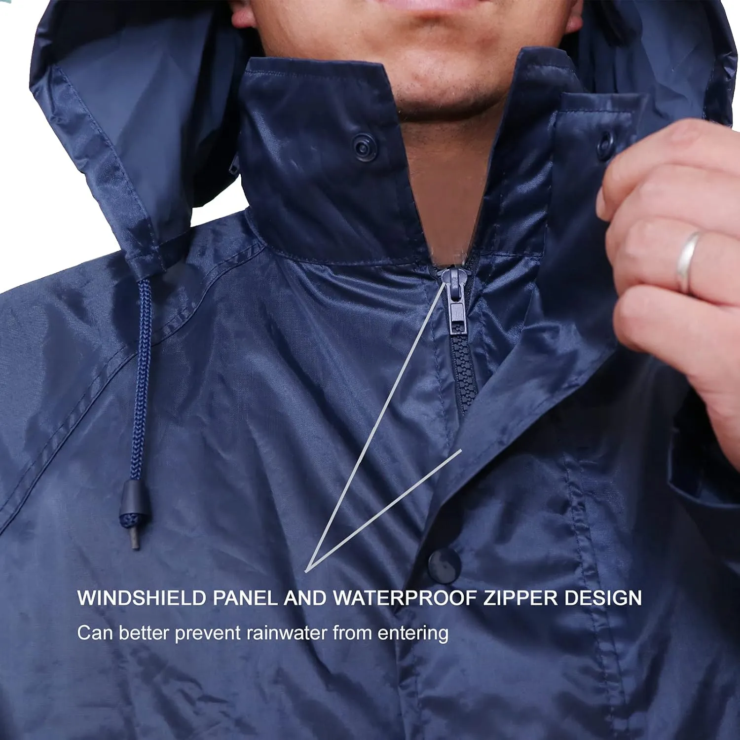 Rain Suits for Men Women Waterproof Work Lightweight Rainwear Rain Coat Rain Gear