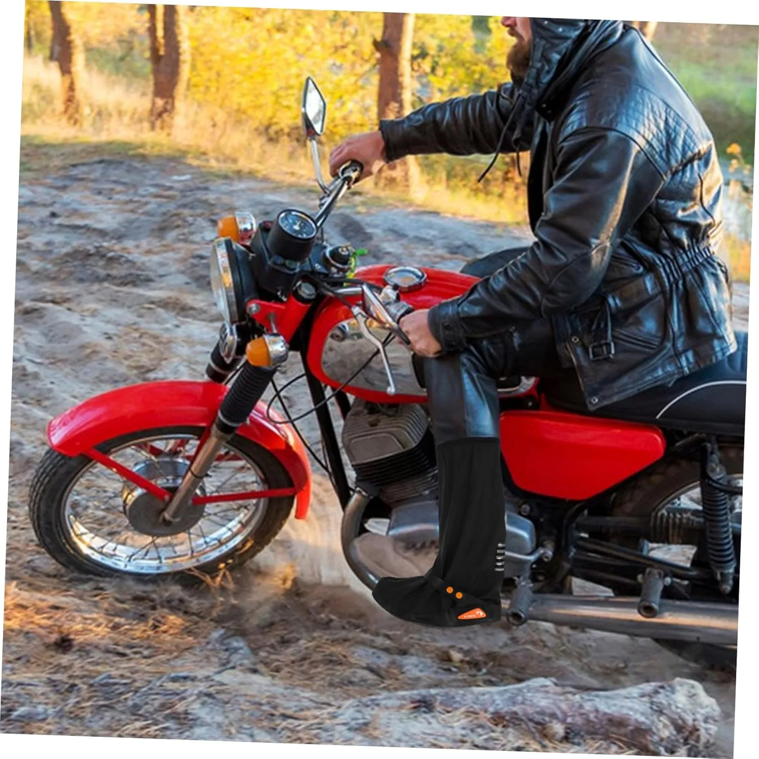 Rainproof Shoe Cover Bike Rain Cover Insulated Boot Covers Boot Covers for Snow Motorcycle Shoe