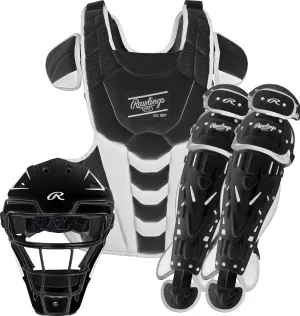 Rawlings | Velo Fastpitch Softball Catcher's Set | NOCSAE Certified | Adult | Intermediate | Youth | Multiple Colors