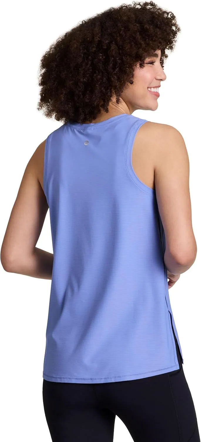 RBX Active Women's Airy Breathable Workout Top, Lightweight Quick Drying Gym Tank Top with Side Vents