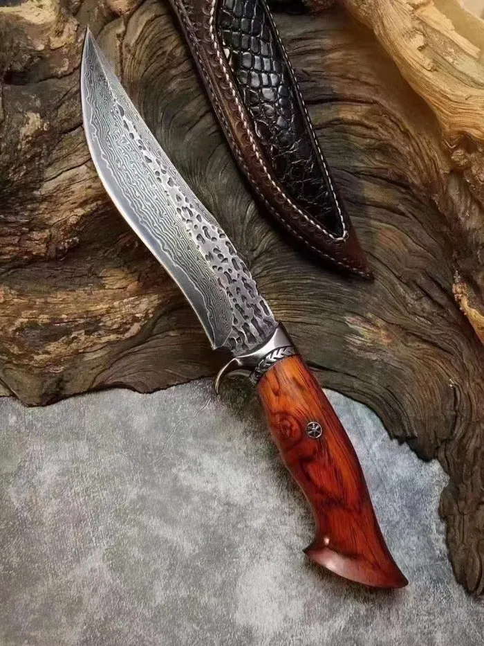 Red Feather Fixed Blade Outdoor Knife