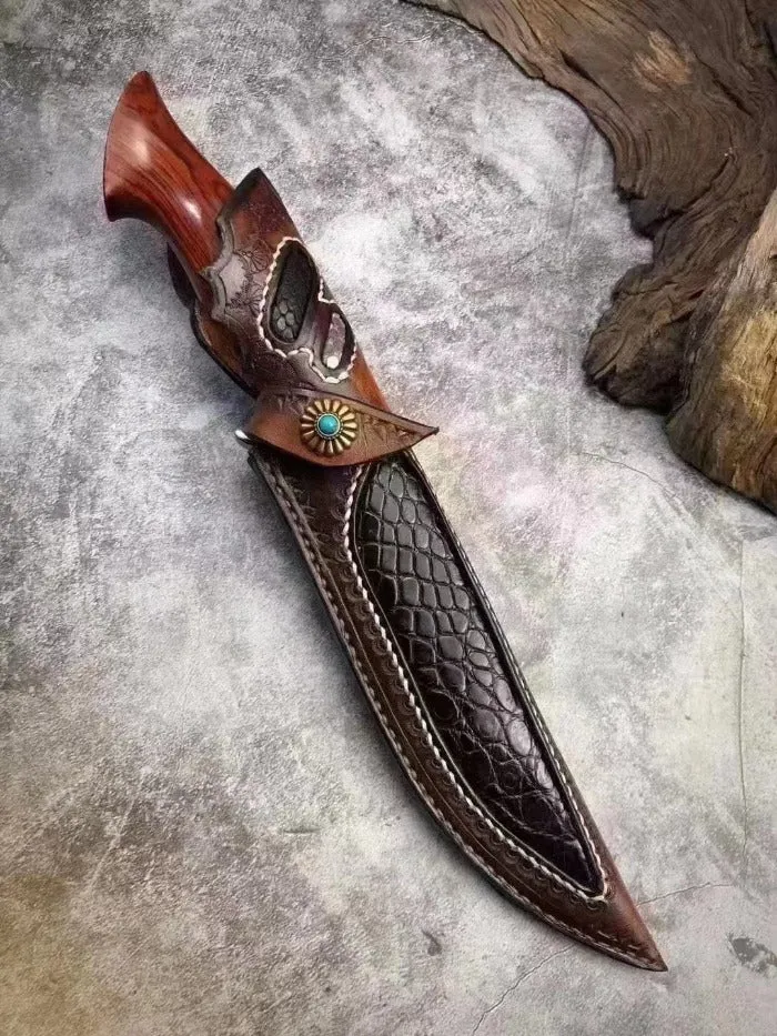 Red Feather Fixed Blade Outdoor Knife