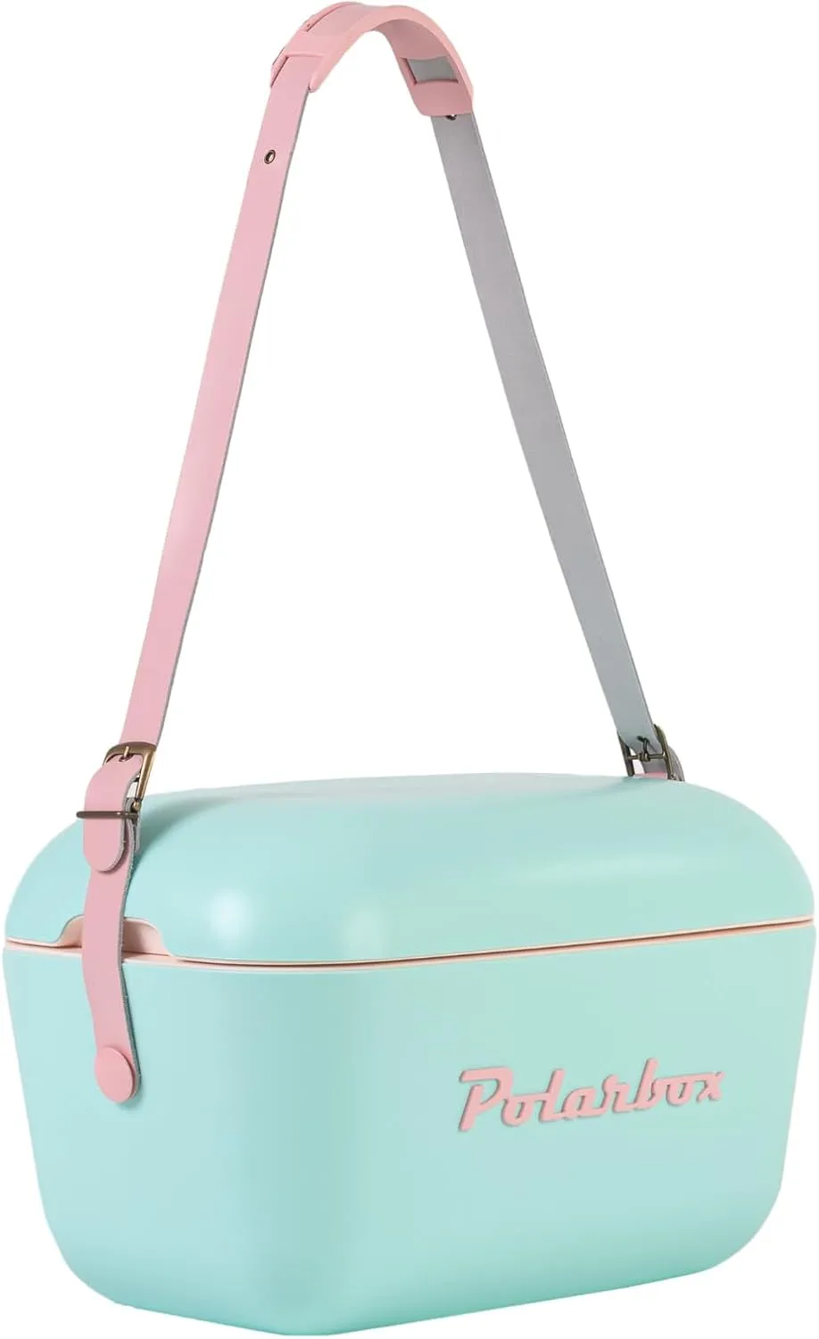 Retro Beach Cooler Vintage Picnic Lunch Box Bag Portable Cooler Travel Camping Hiking 90s Style Ice Chest