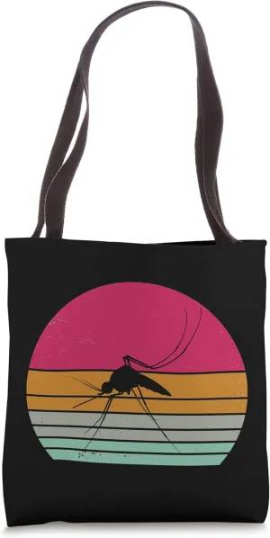 Retro Mosquito Vintage Mosquito Bite Cooler Aedes Mosquitoes Tote Bag