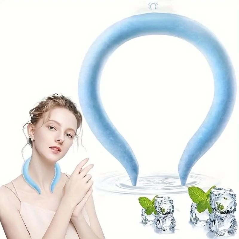 Reusable Neck Cooling Tube – Wearable Cooling Sleeve for Hot Weather