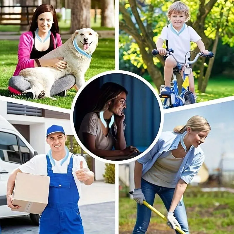 Reusable Neck Cooling Tube – Wearable Cooling Sleeve for Hot Weather