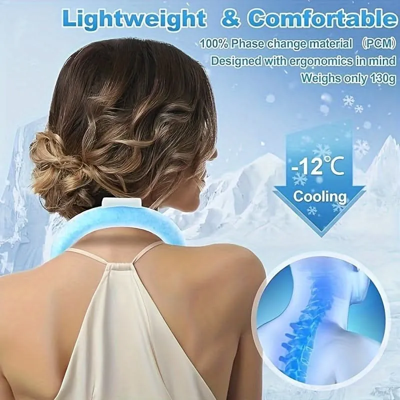 Reusable Neck Cooling Tube – Wearable Cooling Sleeve for Hot Weather