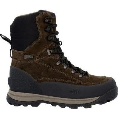 Rocky Men's Blizzard Stalker Soft Toe Waterproof 1400G Insulated Boot - Brown - RKS0590