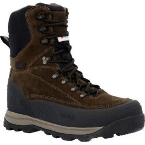 Rocky Men's Blizzard Stalker Soft Toe Waterproof 1400G Insulated Boot - Brown - RKS0590