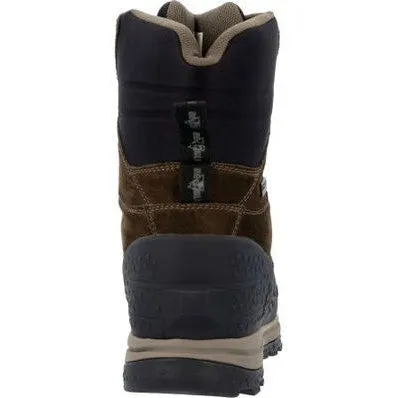 Rocky Men's Blizzard Stalker Soft Toe Waterproof 1400G Insulated Boot - Brown - RKS0590