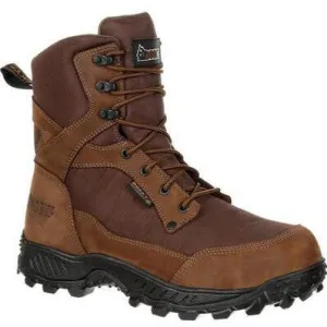 Rocky Men's Ridgetop 8" Soft Toe Waterproof 600G Ins Outdoor Boot- Brown- RKS0384