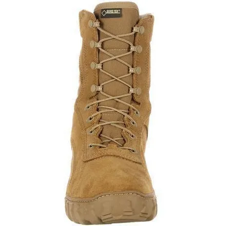 Rocky Men's S2V Gore-Tex Waterproof Insulated Military Boot - Brown- RKC055