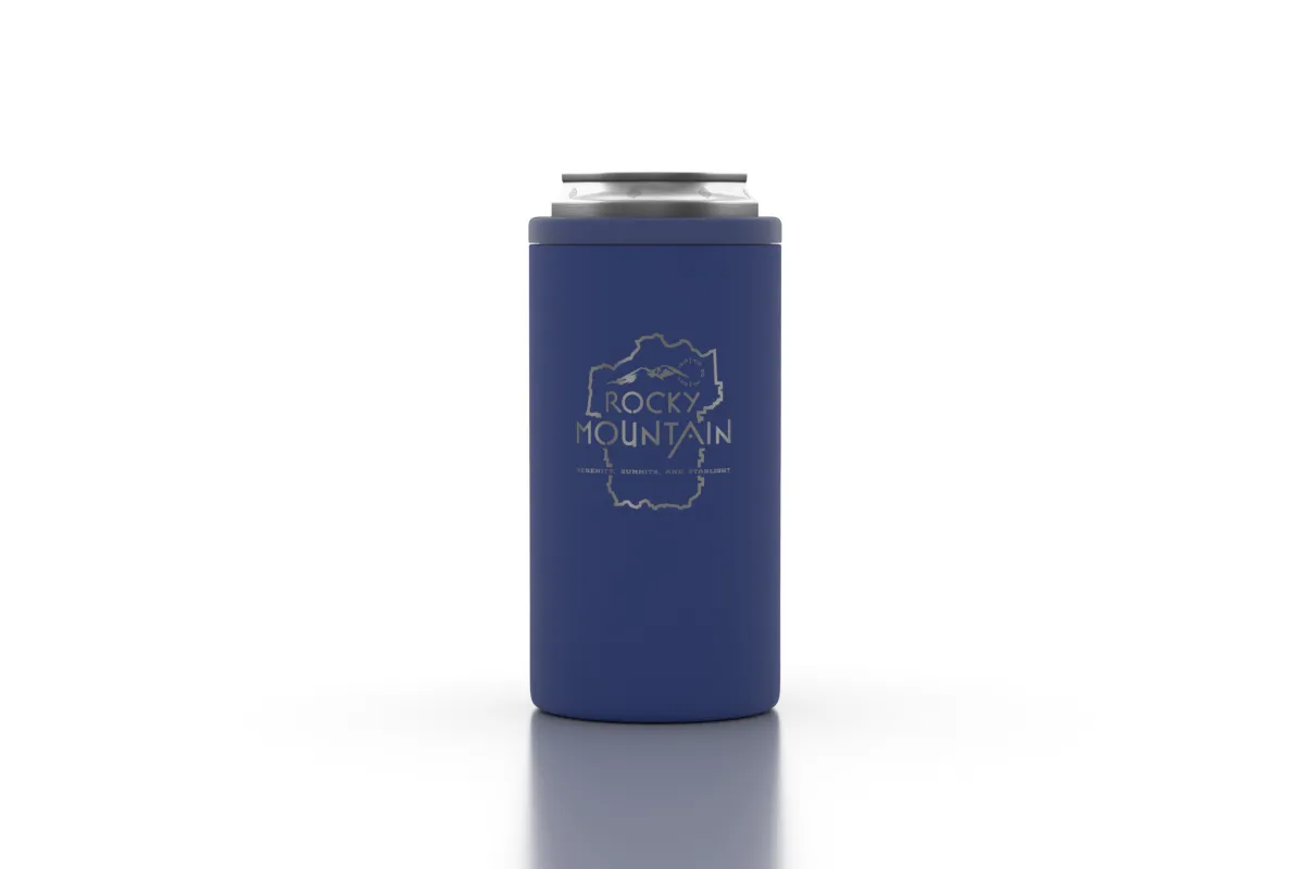 Rocky Mountain Insulated 16 oz Tall Can Cooler
