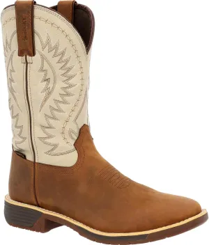 ROCKY Rugged Trail Waterproof Western Boot Size 11.5(M) Brown