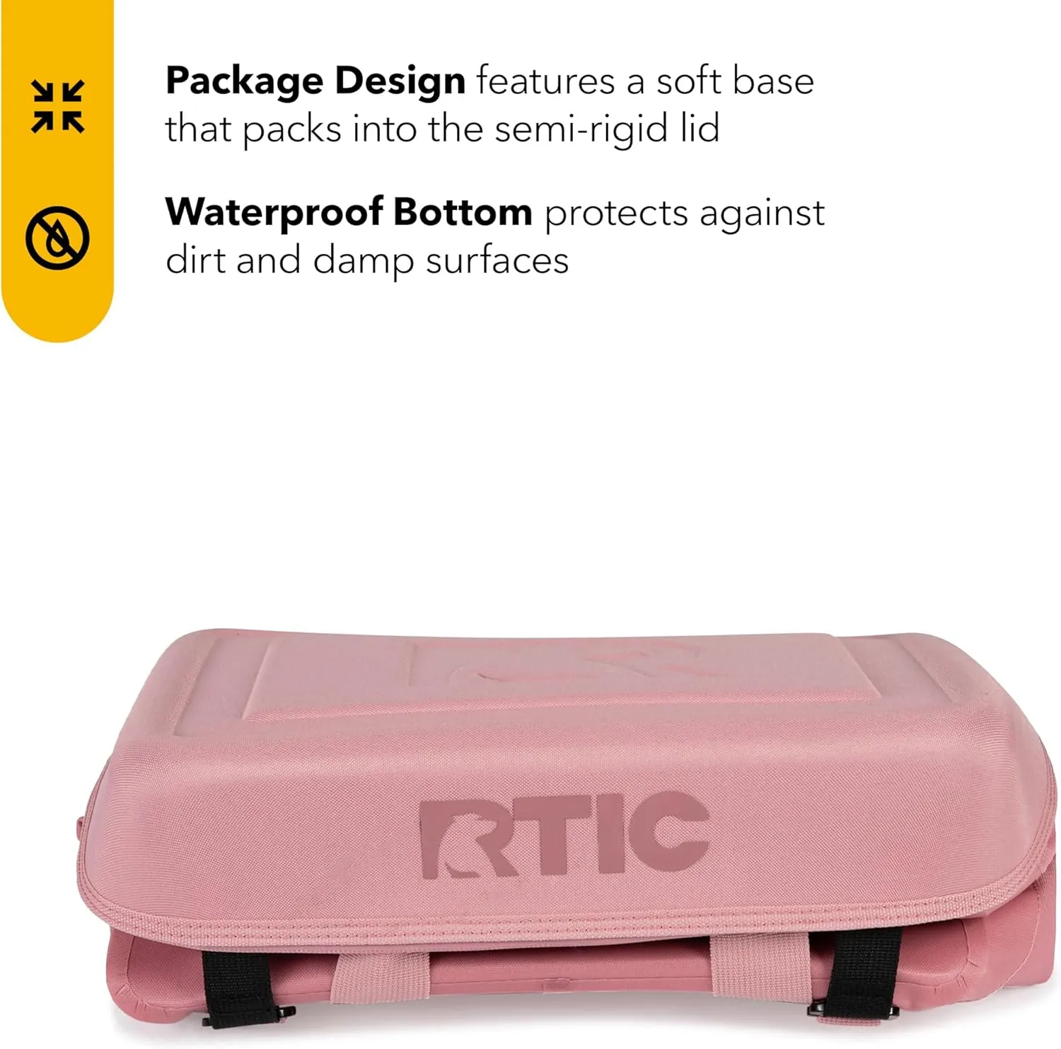 RTIC 28 Can Everyday Cooler, Soft Sided Portable Insulated Cooling for Lunch, Beach, Drink, Beverage, Travel, Camping, Picnic, for Men and Women